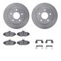 Dynamic Friction 6512-55129 Rotor Kit