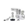 Weigh Safe WS4-2.5-KA 4in Drop Hitch w/Built-in Scale & 2.5in Shank (10K/18.5K GTWR) w/WS05 - Aluminum