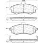 Stoptech 308.09410 Street Brake Pads