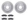 Dynamic Friction 6502-48222 Rotor Kit