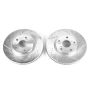 PowerStop JBR1147XPR PowerStop Evolution Performance Drilled, Slotted & Plated Brake Rotor Pair