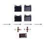 PowerStop ESP0880 EuroStop ECE-R90 Certified Brake Pad Set