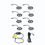 Whip It 25-800 Led Rock Light 8 Pod