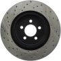 Stoptech 128.63061L Drilled Sport Brake Rotor