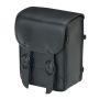 Willie & Max 58411-00 Universal Black Magic Sissy Bar Bag (8 inches L x 10 inches H x 4.5 inches W) - Black