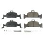 PowerStop 17-1897 PowerStop - Z17 Low-Dust Ceramic Brake Pads with Hardware