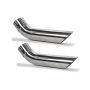 PYPES PERFORMANCE EXHAUST PYPEVT61 Exhaust Tips Slip Fit 3in Pair (Short)