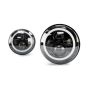 DV8 Offroad 07-18 Jeep Wrangler JK LED Projector Headlights w/ Angel Eyes