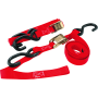 BikeMaster 100513 Tiedown Integrated Softhook - Red