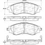 Stoptech 308.07970 Street Brake Pads