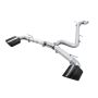 AWE Tuning 3020-33064 17-19 Audi RS3 8V Track Edition Exhaust - Diamond Black Tips RS-Style Tips