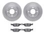 Dynamic Friction 6502-65064 Rotor Kit