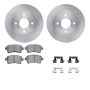 Dynamic Friction 6512-01031 Rotor Kit