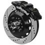 Wilwood 140-17149-D Forged 6 Piston Superlite Caliper, GT 72 Vane Vented Spec37 D&S Rotor - 14.00x1.25