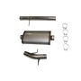 JBA 30-3057 19-20 Chevy/GMC 1500 6.2L L87/LTZ Z71 304SS Cat-Back Exhaust