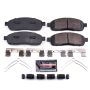 PowerStop Z23-1011 PowerStop - Z23 Daily Driver Carbon-Fiber Ceramic Brake Pads with Hardware Kit