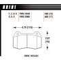 Hawk Performance HB181F.660 HPS Disc Brake Pad
