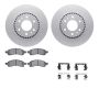 Dynamic Friction 4612-48004 Rotor Kit