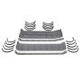 SCE GASKETS 11095-10 DYNO PAK (10) GM TARGTMASTR CRATE L&R DIP STICK OIL PAN SET