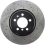 Stoptech 127.34144L Sport Drilled & Slotted Rotor - Rear Left