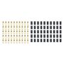QUICKCAR RACING PRODUCTS QRP57-450-50 Ring Terminal #6 10-12 Ga w/Heat Shrink 50pk