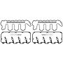 Ajusa 56078000 Rocker Cover Set