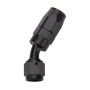 ALLSTAR PERFORMANCE ALL49325 Reusable Hose End Black 30 Deg Elbow -12