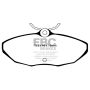 EBC Brakes DP21221/2 Greenstuff 2000 Series Sport Brake Pads
