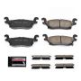 PowerStop Z23-1120 PowerStop - Z23 Daily Driver Carbon-Fiber Ceramic Brake Pads with Hardware Kit
