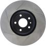 Stoptech 126.61104SL 13-16 Ford Fusion Left Front Disc Slotted Premium Brake Rotor