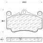 Stoptech 309.07850 Performance Brake Pads