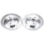PowerStop JBR1362XPR PowerStop Evolution Performance Drilled, Slotted & Plated Brake Rotor Pair