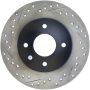 Stoptech 127.42021R Slotted & Drilled Sport Brake Rotor