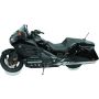 Mustang Motorcycle 76841 Mustang 13-17 Honda Gold Wing F6B Touring Fastback 1PC Seat Tuck & Roll - Black