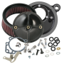 S&S Cycle 170-0057 93-99 BT w/ Super E/G Carb Stealth Air Cleaner Kit w/o Cover