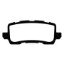 EBC Brakes DP33018C Redstuff Ceramic Low Dust Brake Pads