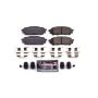 PowerStop Z23-1004 PowerStop - Z23 Daily Driver Carbon-Fiber Ceramic Brake Pads with Hardware Kit
