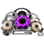 XCLUTCH XKMI18523-3E 07-17 Mitsubishi Lancer EVO X 2.0L 7.25in Triple Solid Ceramic Clutch Kit