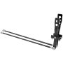 ALLSTAR PERFORMANCE ALL54124 2 Lever Shifter Black Unequal Length Handles