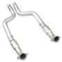 Stainless Works 15-21 Dodge Challenger/Charger 6.2L/6.4L High-Flow Catted Midpipe Kit 3in