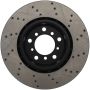 Stoptech 127.34059R Slotted & Drilled Sport Brake Rotor