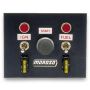 MOROSO MOR74130 Toggle Switch Panel 4in x 5in - Black Finish
