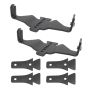 Go Rhino 731060T 18-20 Jeep Wrangler JL/JLU/Gladiator JT Light Mount - Two 6in Single Row
