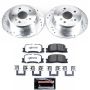 PowerStop K2418-36 Z36 Truck and SUV Carbon-Fiber Ceramic Brake Pad and Drilled & Slotted Rotor Kit