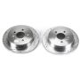 PowerStop EBR627XPR PowerStop Evolution Performance Drilled, Slotted & Plated Brake Rotor Pair