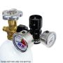 Snow Performance SNO-354G Billet Adjustable Co2 Regulator (0-475PSI) with Gauges