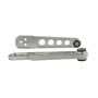 Skunk2 01-05 Honda Civic Clear Anodized Rear Lower Control Arm (Includes Socket Tool)
