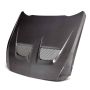 Anderson Composites AC-HD24FDMU-GTD-DS 2024 Ford Mustang Type-GTD Double Sided Carbon Fiber Hood
