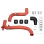 Injen SES9300ICPWR 21-23 Ford Bronco L4-2.3L Turbo EcoBoost SES Intercooler Pipes Wrinkle Red