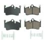PowerStop 17-1134 PowerStop - Z17 Low-Dust Ceramic Brake Pads with Hardware